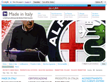 Tablet Screenshot of madeinitaly.org